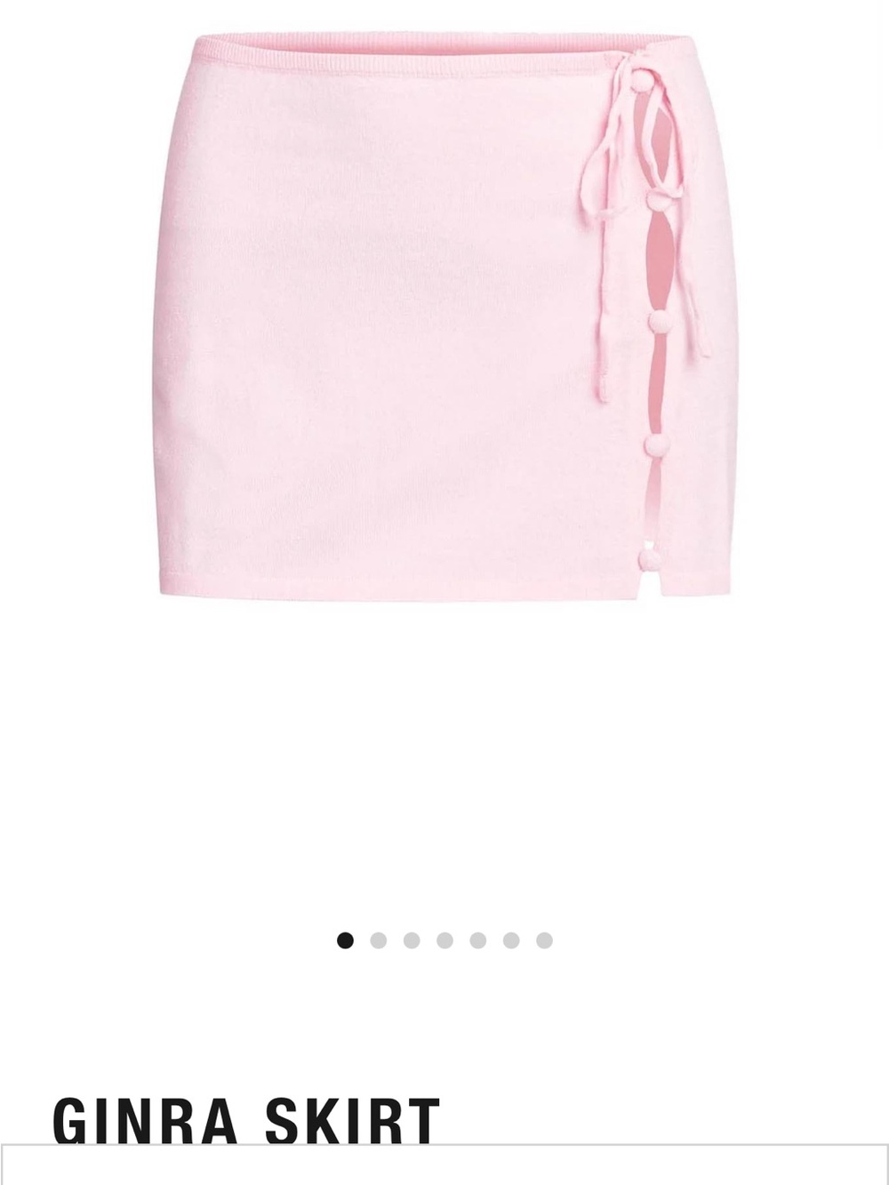 IAMGIA GINRA SKIRT IN PINK - SIZE XS NEW WITH TAGS